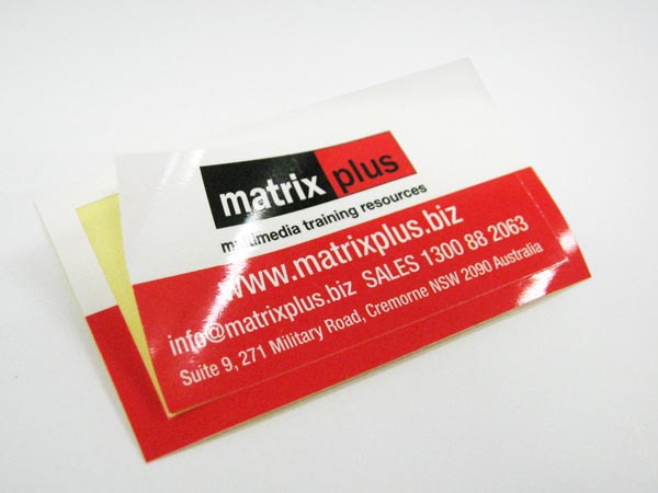 Business labels